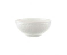 Villeroy & Boch Cellini Plat creux, 24 cm, Porcelaine Premium, Blanc