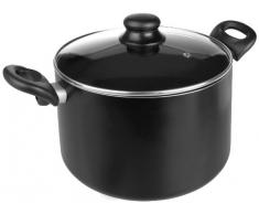 Ibili 410920 Marmite avec couvercle en verre Inducta 20 cm