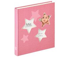 Walther Design UK-133 Album Photo pour bébé Estrella, Rosa, 28 x 30,5 cm