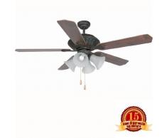 Faro Barcelona 33274 CORSO Ventilateur de plafond rouille