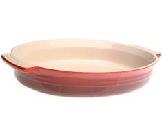 LE CREUSET 91004036060000 Cerise Plat Ã Four Ovale en CÃ©ramique Rouge 36 cm