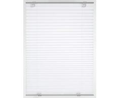 Store PlissÃ© Solo avec Ventouses, Store Pliable Opaque, Toutes les piÃ¨ces de montage incluses, 2 rails de guidage en aluminium, Blanc, 70 x 130 cm (LxH)