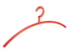 Wenko 14108100 Cintre Bubble Orange cintre pour VÃªtements Plastique 46 cm Orange