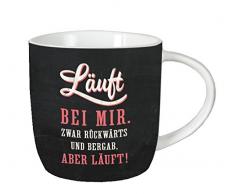 Unbekannt 60582 Tasse Porcelaine, Schwarz, 12,5 x 9,5 x 8,5 cm