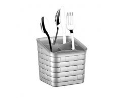 Smart-T-Haus égouttoir à Couverts Couleur, Assortimentâ¯: Blanc, Blanc cassé, Gris Argent, Dimensionsâ¯: 15 x 15 x 15 cms. Poidsâ¯: 156 G. Hauteurâ¯: 15 cms