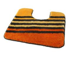 Kleine Wolke 4007568129 Shiva Tapis de Bain Contour WC Jaune 55 x 55 cm