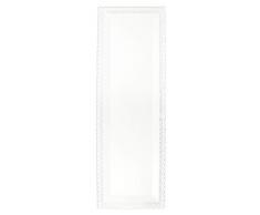 Scrapcooking 5227 Plat Dentelle Rectangulaire, PP apte, Blanc, 40 x 13,5 x 0,1 cm