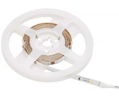 Bande LED pour Ã©clairage indirect blanc chaud (3000 K), raccourcissable, flexible et autocollant, longueur 3 m