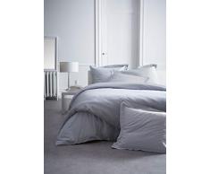 Taie dOreiller 75x75 Percale TODAY Premium Zinc - 100 % Coton
