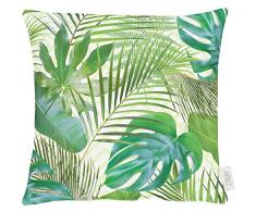 Apelt Housse de Coussin, Coton, Vert, 40 x 40 x 0,5 cm