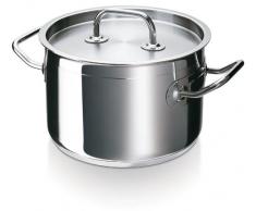 Bekaline 12081204 Grande Table Faitout + Couvercle en acier inoxydable 20 cm