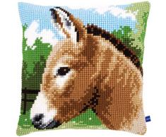 Vervaco Kit Coussin au Point de Croix Ãne