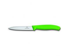 Victorinox Couteau À Légumes Swissclassic, 10 Cm, Vert