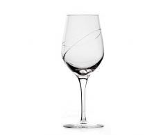 Cristal de Sèvres orbite Set de Verres à vin, Verre, 7 x 7 x 17 cm, 2 unités
