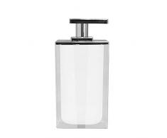 RIDDER 22280501 Distributeur de Savon et Lotion, PolyrÃ©sine ABS (acrylonitrile-butadiÃ¨ne-styrÃ¨ne), Blanc, env. 7 x 7 x 14,8 cm