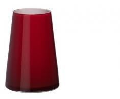 Villeroy & Boch Numa Vase, Verre, Rouge, 200mm