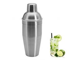 Westmark 62832260 Shaker Ã Cocktails 0.75 l 3 piÃ¨ces, Acier Inoxydable, Argent, 23,5 cm
