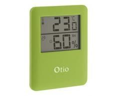 Thermomètre / Hygromètre intérieur magnétique - Vert - Otio
