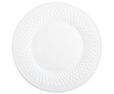 Luminarc L4634 6 Assiettes Grandes 28 cm-Alizee Perle, Blanc