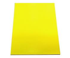 Magnet Expert® MFA4(YE)-1 Feuille magnétique Jaune Souple A4 (297 x 210 x 0,85 mm) (Pack de 1)