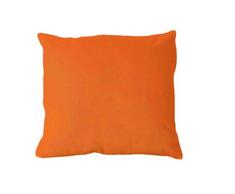 Dormisette Housse de Coussin en Jersey, Coton, Orange, 40 cm x 40 cm