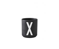 Design Letters 10204000 Tasse, Noir/Blanc