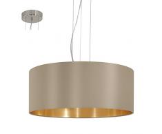 Eglo Lampe 31607 intérieur, métal, E27, marron