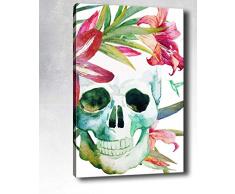 Bonamaison Peinture sur toile, multicolore, 70 x 100 cm - ConÃ§u et fabriquÃ© en Turquie