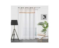 Soleil docre Candice Voilage, Coton, Ecru, 140 x 250 cm