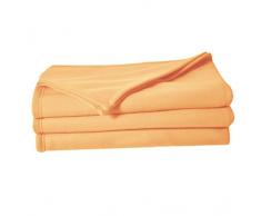 POYET MOTTE POLECO Couverture polaire Polyester Mangue 240 x 260 cm