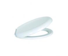 MSV 140300 Abattant WC Blanc Fermeture Douce 38cm