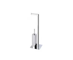 Aquasanit QV086DCR Abattant WC en mÃ©tal chromÃ©