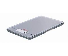 Soehnle 2046540 Balance de Cuisine électronique Page Evolution en Argent, Plastique, Gris, 21,5 x 15,5 x 2,5 cm