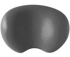 Gelco 708027 Bean Oreiller de Bain Polyuréthane Gris 22 x 28 x 8,5 cm