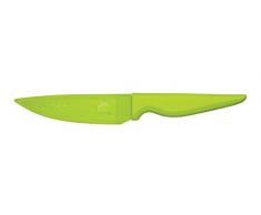 Kitchen Craft CWPARGRN Couteau de Cuisine avec Ãtui de Protection, Acier Inoxydable, Vert, 32 x 32 x 22 cm