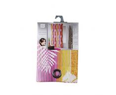 douceur dintÃ©rieur rideau a oeillets 140x240 cm polycoton lanka rose