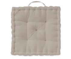 Today Coussin Beige/ Coton/ 40 x 40 x 12 cm