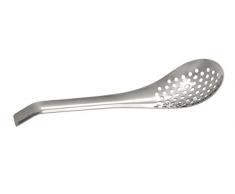 Mercer Culinary CuillÃ¨re de mise en assiette en Acier inoxydable et un bol Ã fente - 17,8-2,2Â cm, Acier inoxydable