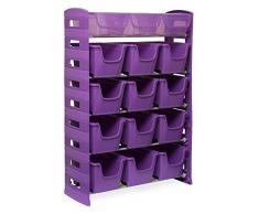 DEA HOME Liberty Plus Store Commode avec 12 tiroirs