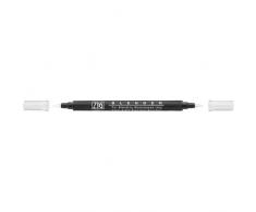 Zig Dual-Tip Blender, Transparent, Lot de 6