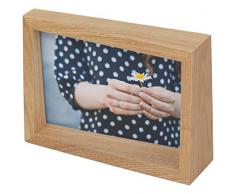 UMBRA Edge Frame. Cadre photo Edge, en bois, pour 1 photo de 10x15cm. Coloris bois naturel.