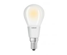 Osram Lampe, LED SuperStar Classic P, en forme de goutte avec prise E14, dimmable, remplace 60 watts, mat, blanc chaud - 2700 kelvins, paquet de 1
