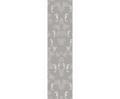 Scenolia LÃ© unique papier peint dÃ©co HIPPOCAMPE GRIS 60 x 240 cm | DÃ©co murale QualitÃ©