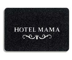 HMT 208003 Paillasson Polypropylène Noir 60 x 40 x 0,5 cm