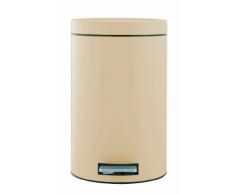 Brabantia 380204 Poubelle Ã PÃ©dale 12 L Almond