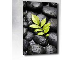 Bonamaison Peinture sur toile, multicolore, 30 x 40 cm - ConÃ§u et fabriquÃ© en Turquie