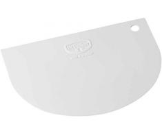 Dr. Oetker Spatule pour Pâte et Gâteaux 12cm en Plastique Alimentaire, Grattoir, Corne à Patisserie