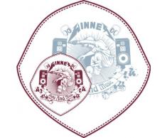 Indigos 4051719869224 Sticker Mural ME259 génération de Musique métallique 60 x 58 cm