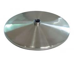 La lumière du jour Company Slimline Base de table, EN ACIER brossé