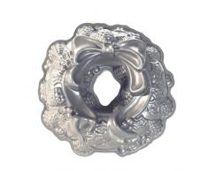 NordicWare 85348 Moule à gâteau Holiday Wreath, Fonte dAluminium